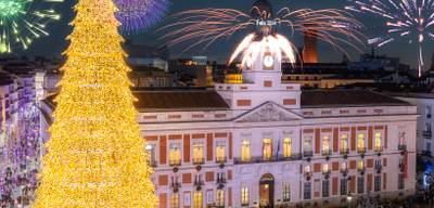 Fiesta de Fin de Año en la Puerta del Sol